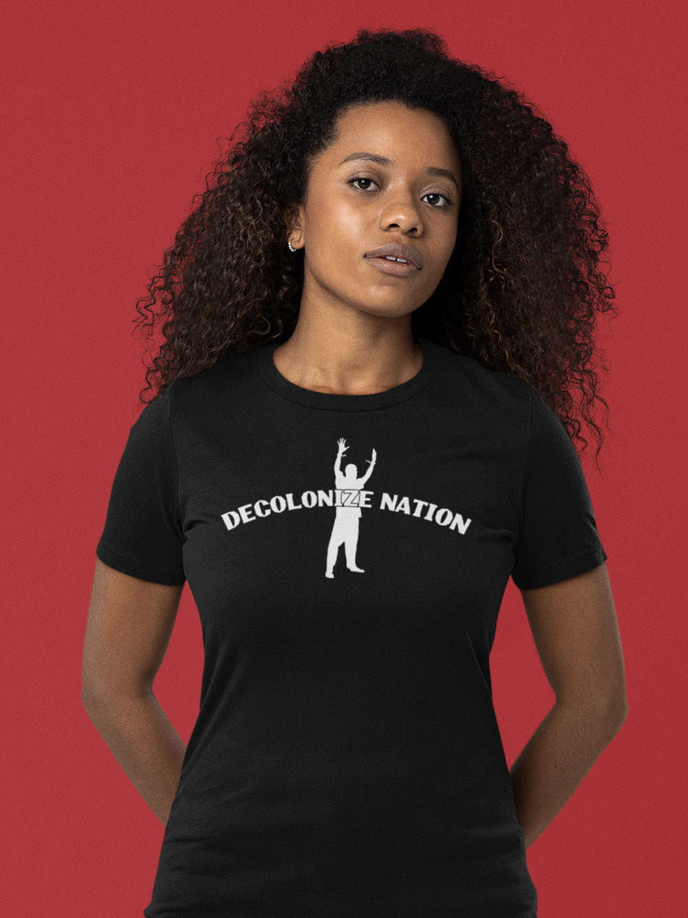 Original Decolonize Nation Hands Up Tee