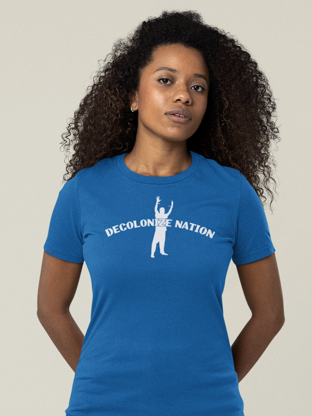 Original Decolonize Nation Hands Up Tee