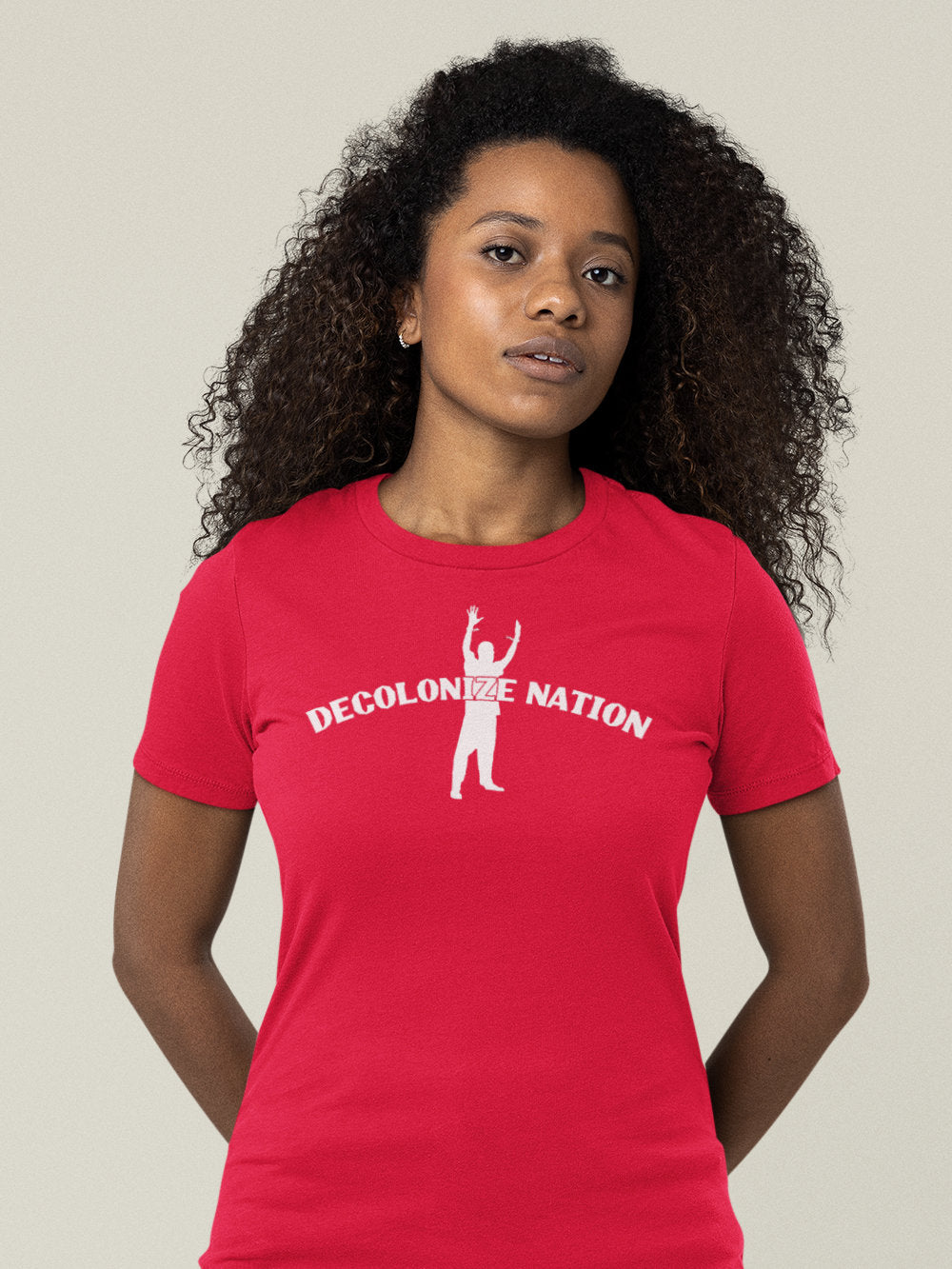 Original Decolonize Nation Hands Up Tee