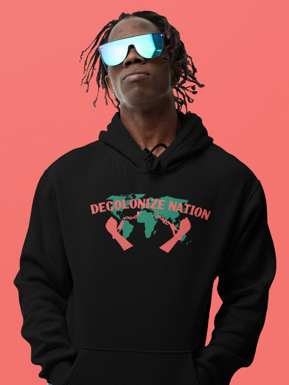 Decolonize Nation Global Hoodie